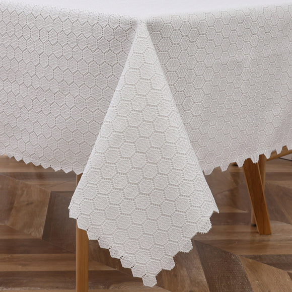 White Lace tablecloth 70/108 #7286
