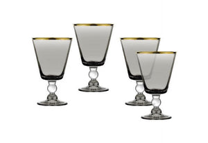 Godinger vitolo s/4 goblets