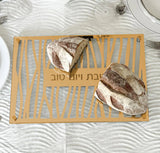 Zebra style challah board #999