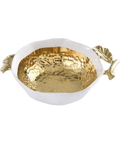 Pomegranate serving bowl