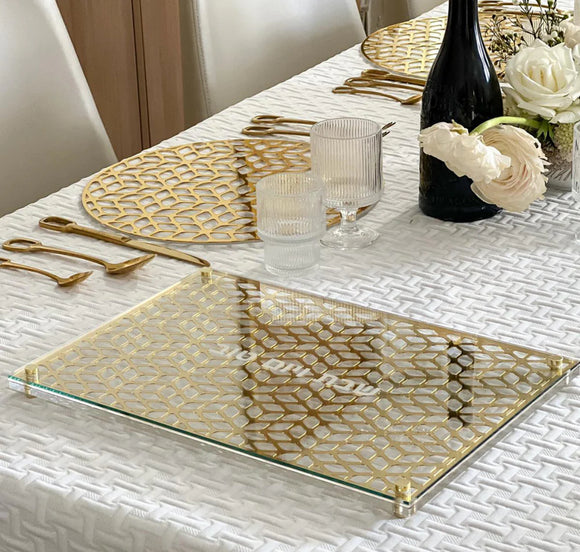 Challah board - gold #86