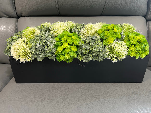 Flower Arrangement with Beautiful Greenery.