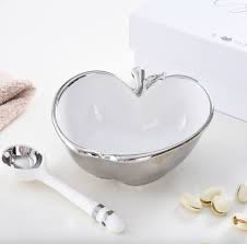 The Apple Set - Silver With Spoon