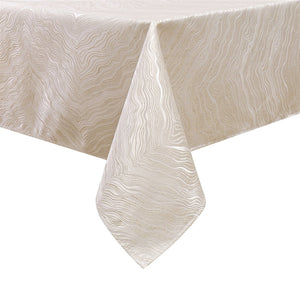 Cream and gold tablecloth 54/72 #2382