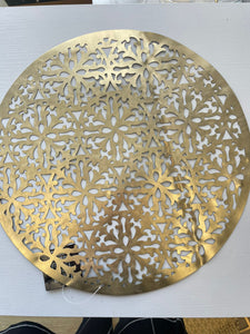Set of 4 gold placemat #355