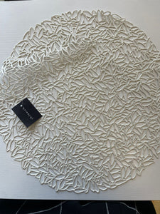 Set of 4 white placemat #364