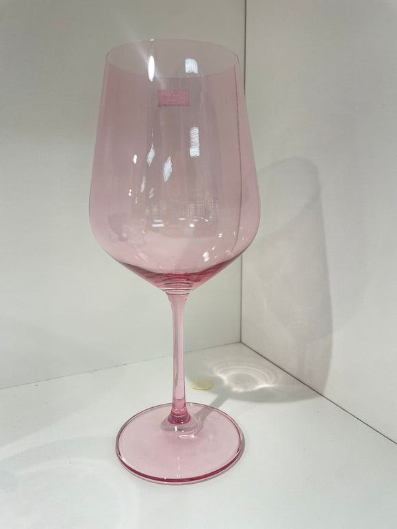 Set of 4 pink goblets - #3322