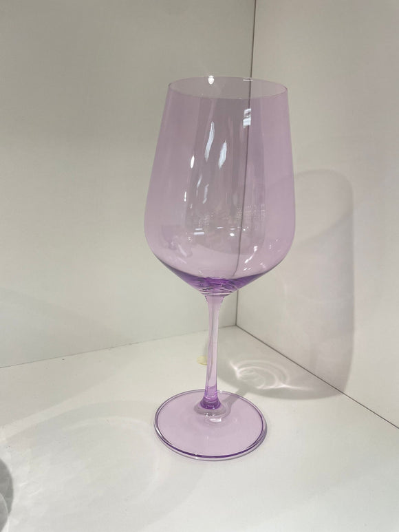 Set of 4 purple goblets #8888