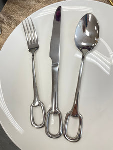 Silver chain 18/10 Stainless steel set - 20 pcs. #2018