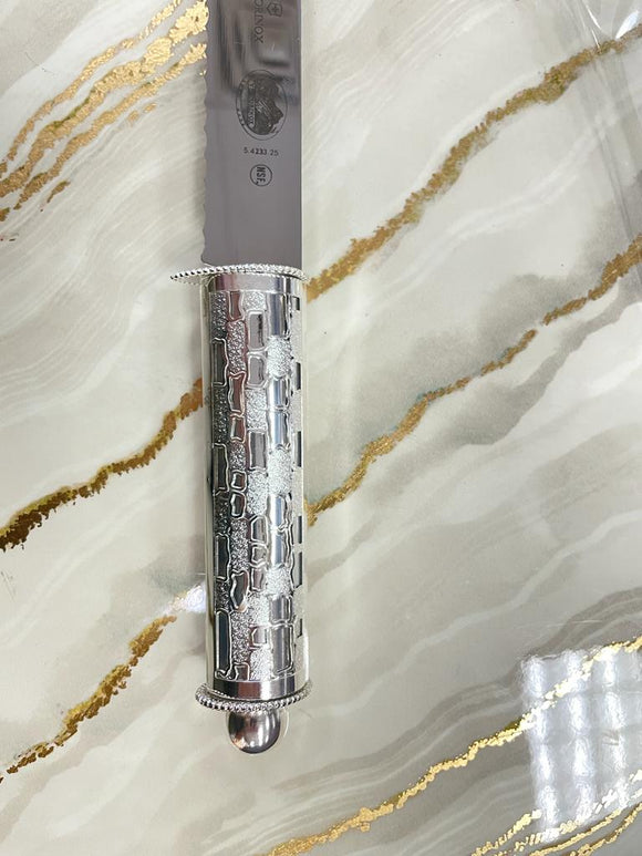 Silver plated victorinox Challah knife #12