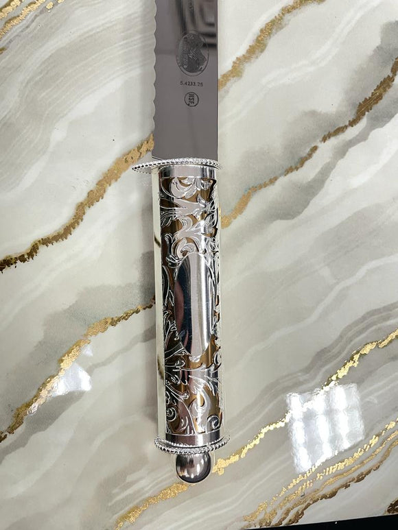 Silver plated victorinox Challah knife #14