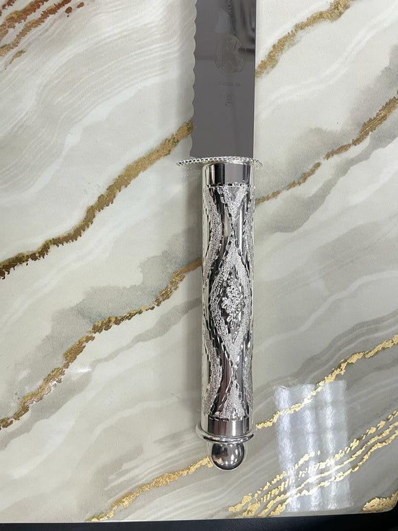 Silver plated victorinox Challah knife #10