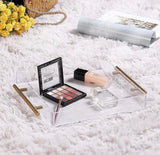 Acrylic clear tray with handles 12x10x2