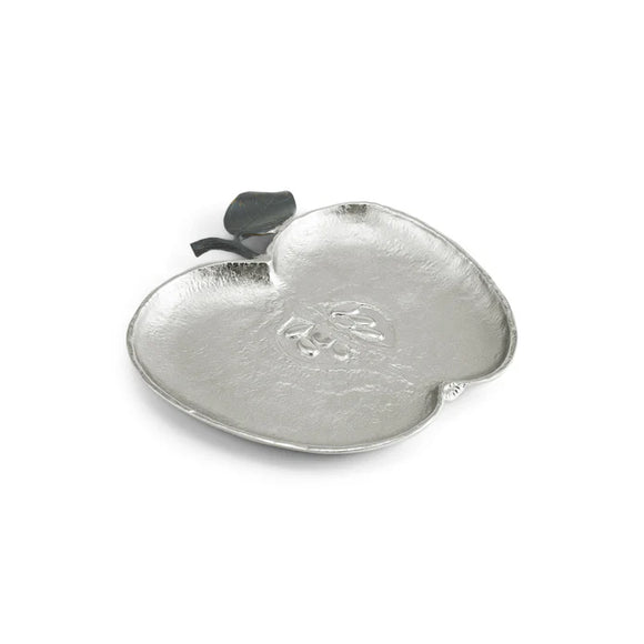 Apple Plate - Silver - Michael Aram