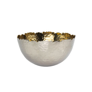 6.5 Nickel/Gold Fruit Bowl