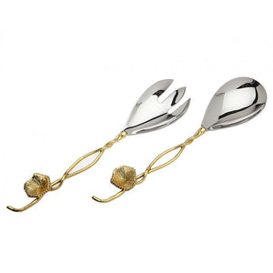 Mushroom Handle Salad Servers