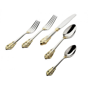 Baroque gold set of 4