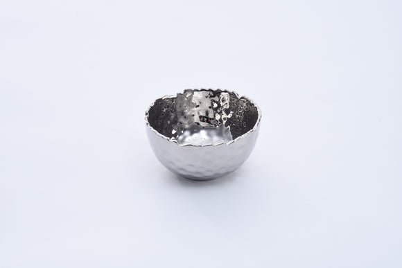 Porcelain silver dip dish