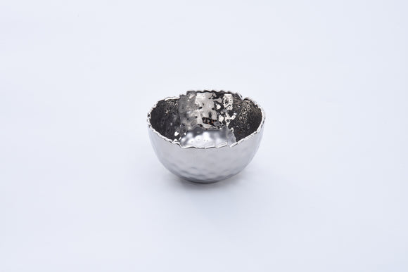 Porcelain silver dip dish