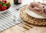 Kadra 18/10 gold and silver flatware set of 4