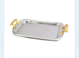 Rectangular serving tray