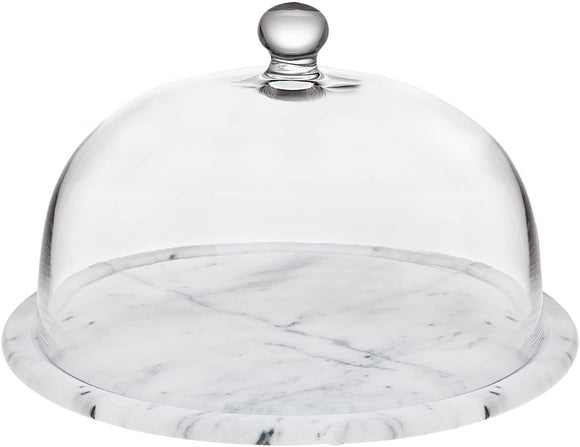 Godinger marble cake dome