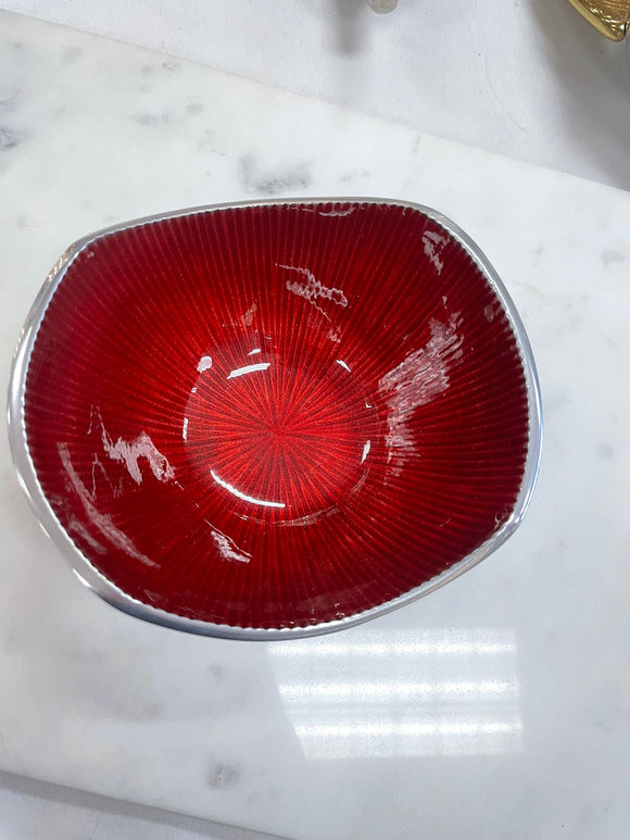 Red Dip Bowl