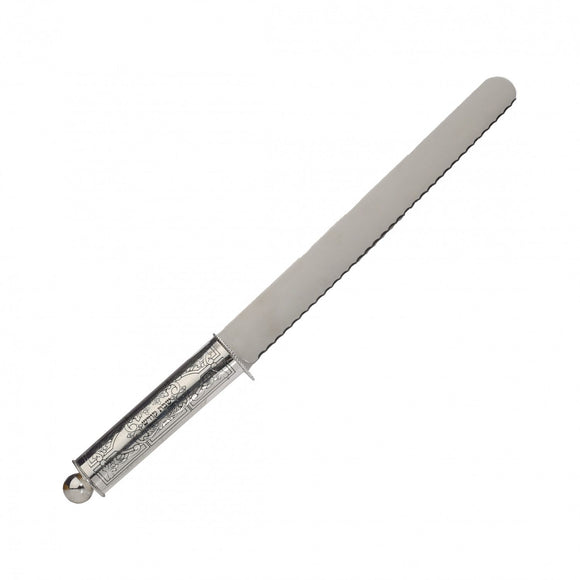 Victorinox Silver plated sharp serrated challah knife #1