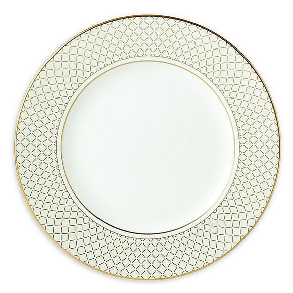 Venetian lace gold Dinner plate