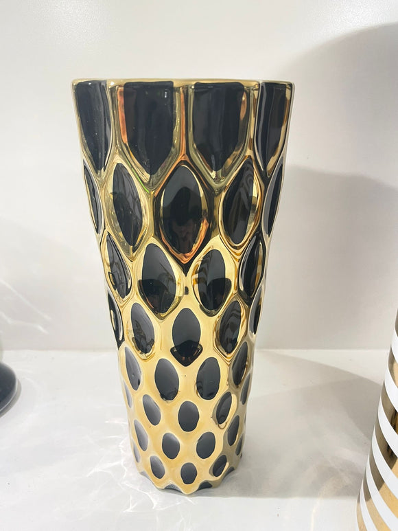 Black & Gold vase