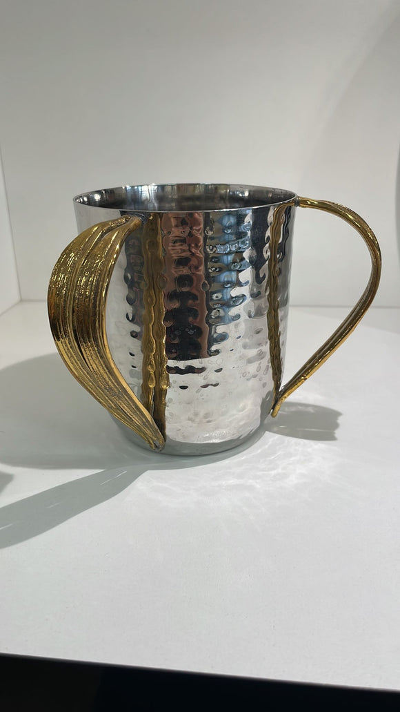 Stainless steel palm washing cup