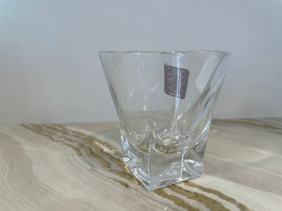 Crystal plain shot glasses, Set of 6