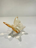 Crystal Butterfly - Amber