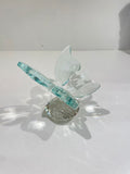Crystal Butterfly - Seafoam