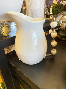 Ceramic pitcher with handles