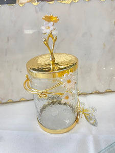 Medium cherry blossom canister # 714