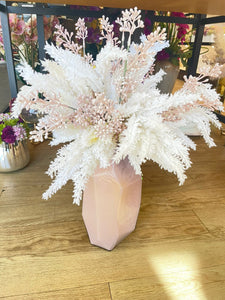 White & Pink Flower Arrangement