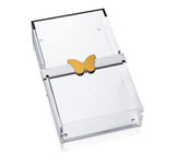 Butterfly Lucite paper towel holder