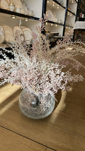 Small arrangement in glass vase #6362