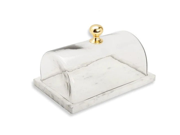Rectangle marble cake dome
