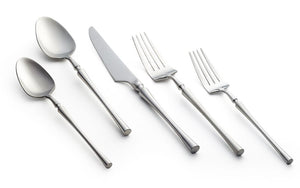 Kadra Stainless steel flatware set of 4