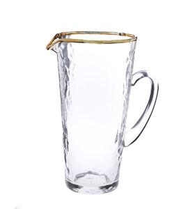 Hammered pitcher